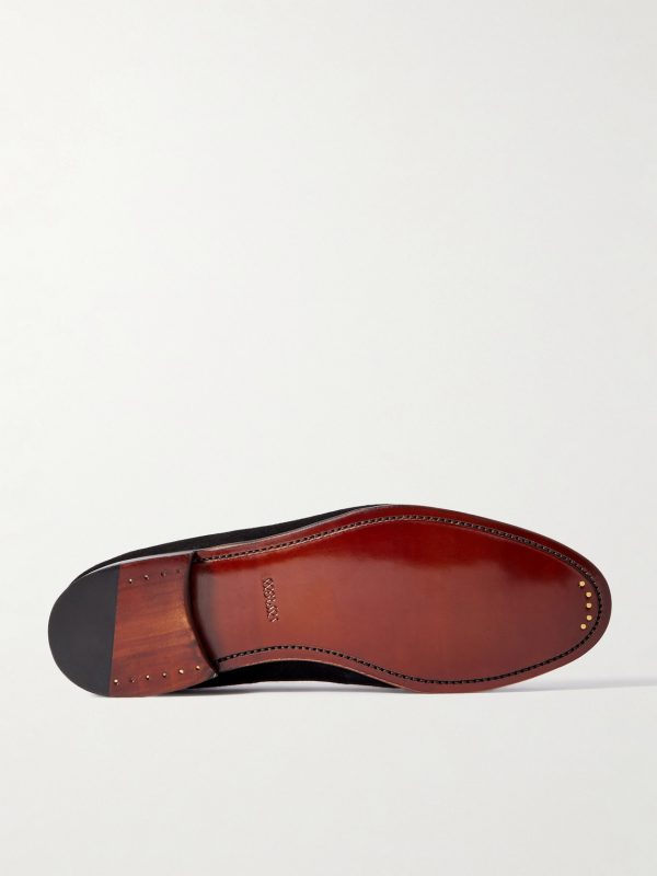 Suede Penny Loafers - E1