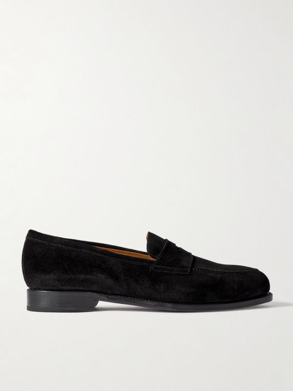 Suede Penny Loafers