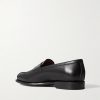 Leather Penny Loafers - BK Leather Penny Loafers - BK