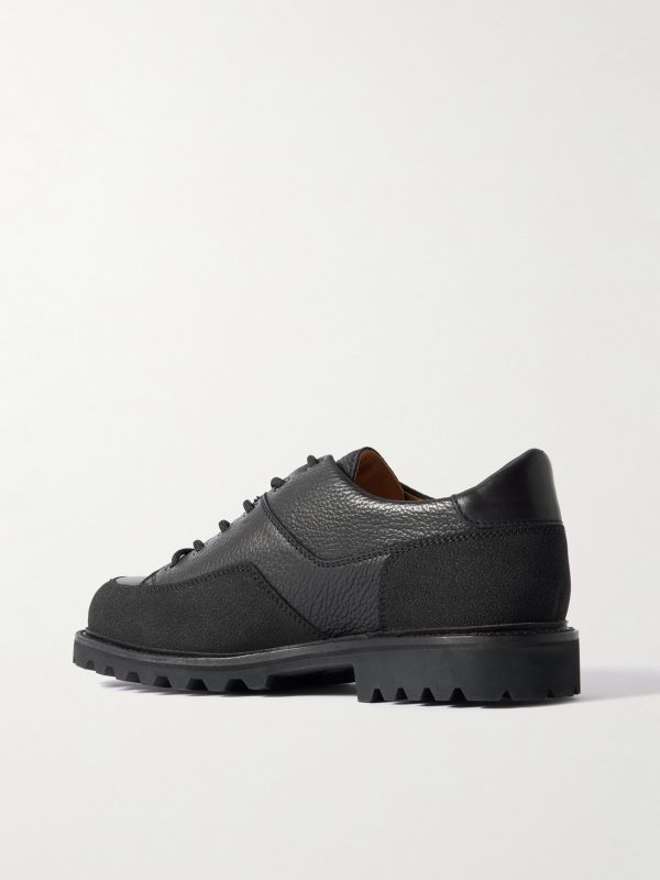 The Hybrid Hiker Full-Grain Leather Boots - BK