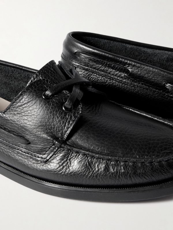 Full-Grain Leather Boat Shoes - CU Full-Grain Leather Boat Shoes - CU