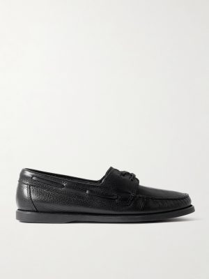 Full-Grain Leather Boat Shoes