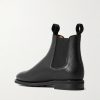 Full-Grain Leather Chelsea Boots - BK Full-Grain Leather Chelsea Boots - BK