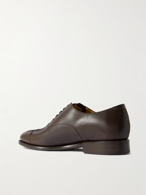 Leather Oxford Shoes - BK Leather Oxford Shoes - BK