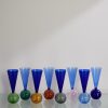 Bubbles Celebration Set of Eight Champagne Flutes