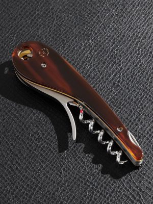 Soft Machine Nomad Dandy Tortoiseshell Acetate and Brass Corkscrew