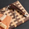 Soft Machine Nomad Dandy Tortoiseshell Acetate and Brass Corkscrew - OU