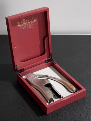 Oeno Motion Trésor Silver-Tone and Walnut Corkscrew