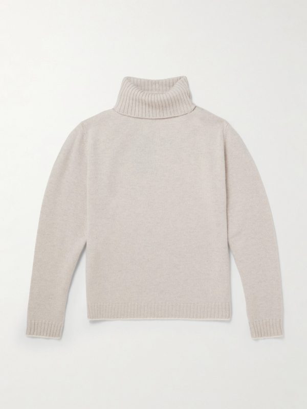 + Stanley Tucci Organic Cashmere Rollneck Sweater