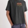 + HOORSENBUHS Logo-Print Distressed Cotton-Jersey T-Shirt - FR + HOORSENBUHS Logo-Print Distressed Cotton-Jersey T-Shirt - FR