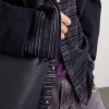 + HOORSENBUHS Embroidered Striped Cotton-Blend Flannel Shirt - CU + HOORSENBUHS Embroidered Striped Cotton-Blend Flannel Shirt - CU