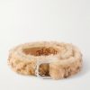 + HOORSENBUHS 3.5cm Shearling Belt + HOORSENBUHS 3.5cm Shearling Belt
