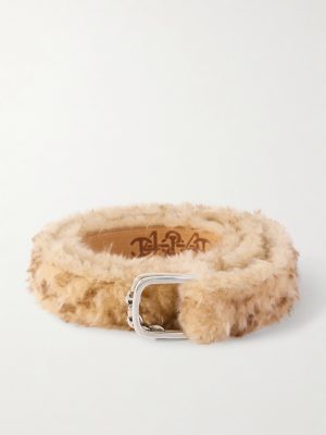 + HOORSENBUHS 3.5cm Shearling Belt + HOORSENBUHS 3.5cm Shearling Belt