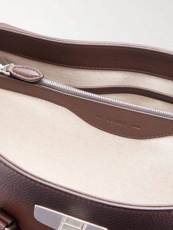 E'Mio Full-Grain Leather Briefcase - E1 E'Mio Full-Grain Leather Briefcase - E1