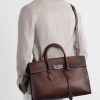 E'Mio Full-Grain Leather Briefcase - FR E'Mio Full-Grain Leather Briefcase - FR