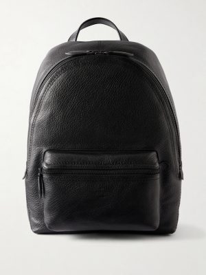 Time Off Full-Grained Leather Backpack