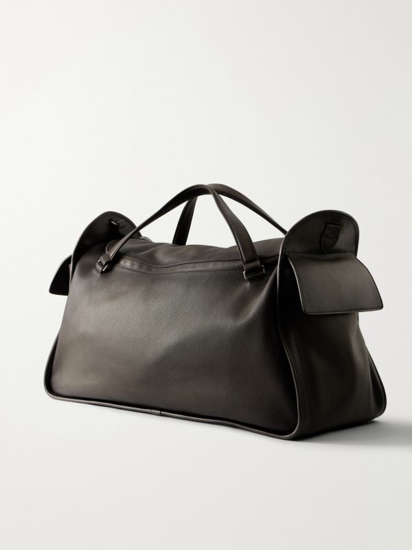Periple Full-Grained Leather Weekend Bag - BK