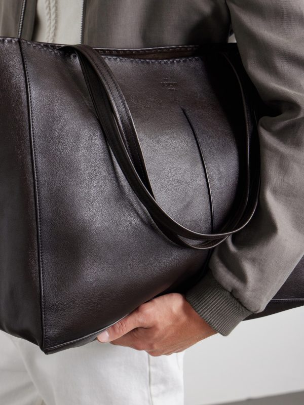Leather Tote Bag - CU