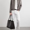 Leather Tote Bag - OU