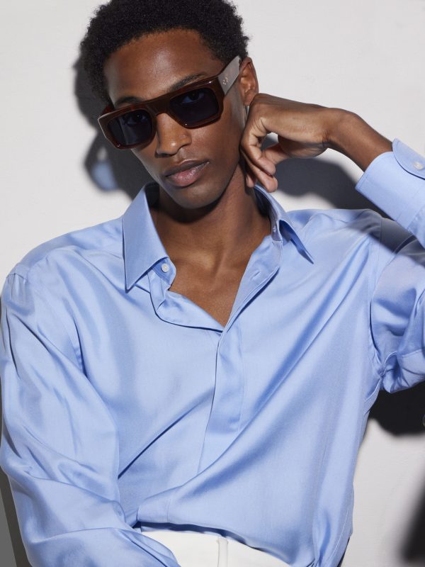Donat Square-Frame Acetate Sunglasses - BK Donat Square-Frame Acetate Sunglasses - BK