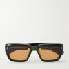 Walker Square-Frame Acetate Sunglasses