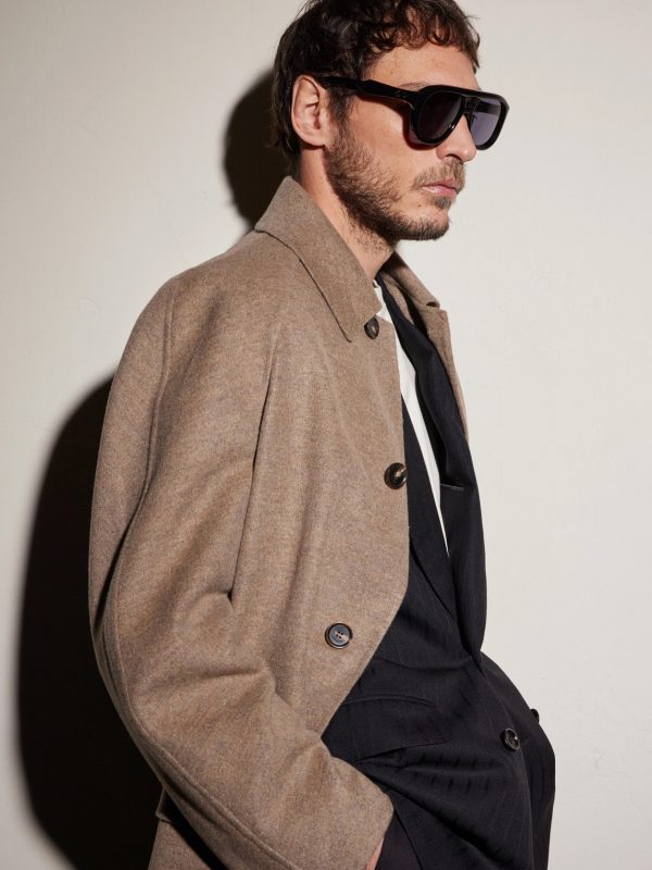Jasper Aviator-Style Acetate Sunglasses - BK Jasper Aviator-Style Acetate Sunglasses - BK