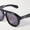Jasper Aviator-Style Acetate Sunglasses - CU Jasper Aviator-Style Acetate Sunglasses - CU