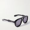 Jasper Aviator-Style Acetate Sunglasses - FR Jasper Aviator-Style Acetate Sunglasses - FR