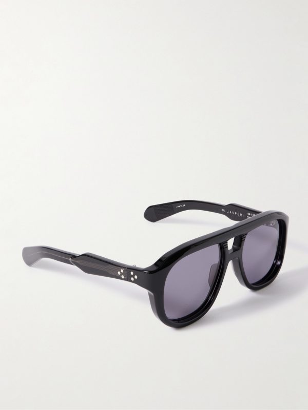 Jasper Aviator-Style Acetate Sunglasses - FR Jasper Aviator-Style Acetate Sunglasses - FR