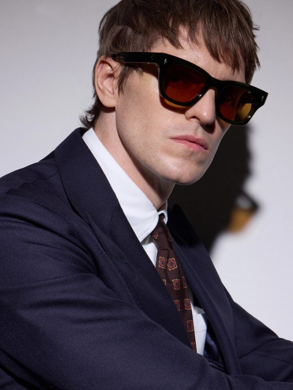 Dealan Square-Frame Acetate Sunglasses - BK Dealan Square-Frame Acetate Sunglasses - BK
