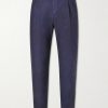 Assembly Slim-Fit Pleated Cotton-Twill Trousers Assembly Slim-Fit Pleated Cotton-Twill Trousers