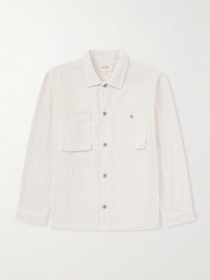 Anniversary Patch Cotton-Corduroy Overshirt Anniversary Patch Cotton-Corduroy Overshirt