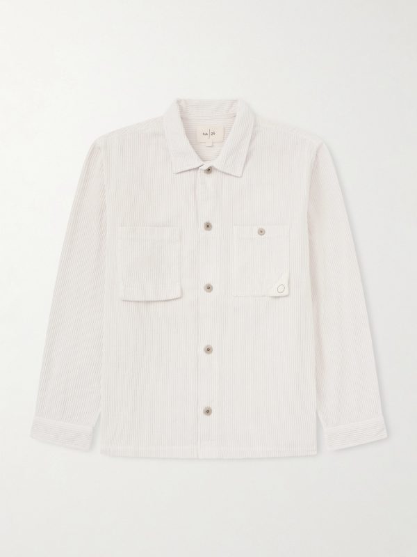Anniversary Patch Cotton-Corduroy Overshirt Anniversary Patch Cotton-Corduroy Overshirt
