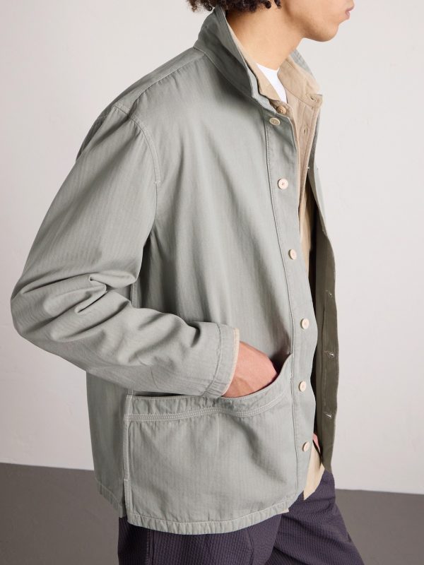 Meyer Cotton-Herringbone Shirt - CU