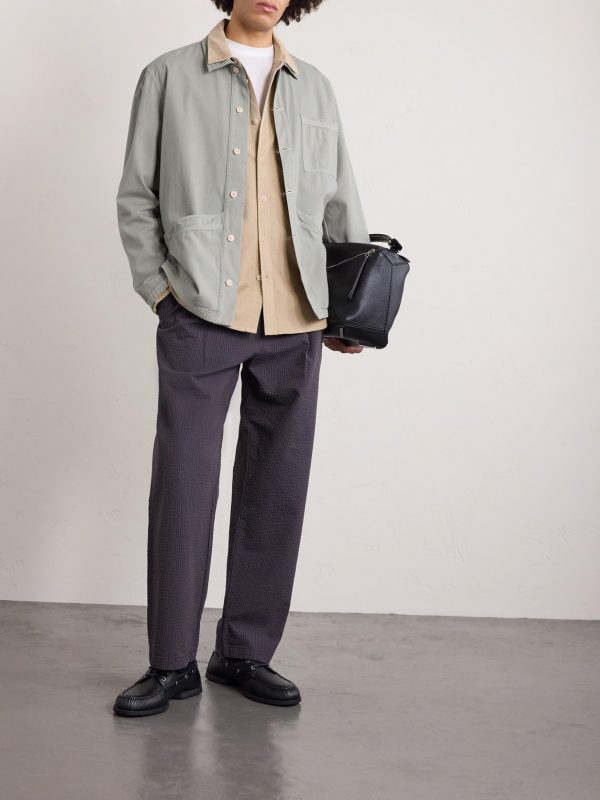 Meyer Cotton-Herringbone Shirt - OU