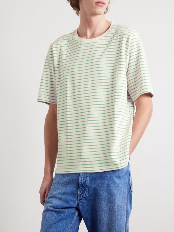 Striped Cotton T-Shirt - FR Striped Cotton T-Shirt - FR
