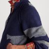 Curve Two-Tone Knitted Zip-Up Cardigan - CU