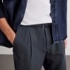 Wide-Leg Cotton Trousers - CU