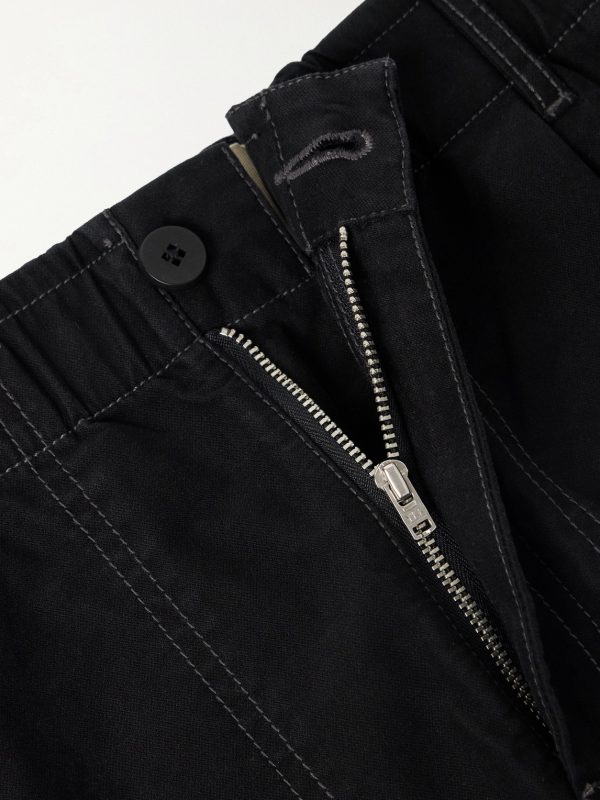 Assembly Straight-Leg Pleated Cotton-Blend Trousers - CU