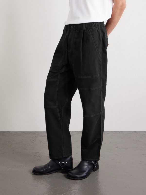 Assembly Straight-Leg Pleated Cotton-Blend Trousers - FR