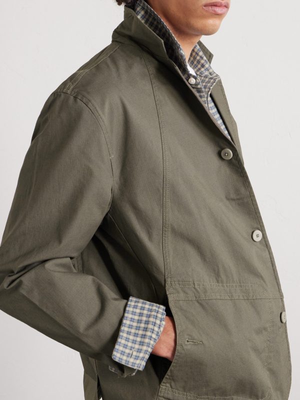 Anniversary Cotton-Ripstop Blazer - CU Anniversary Cotton-Ripstop Blazer - CU