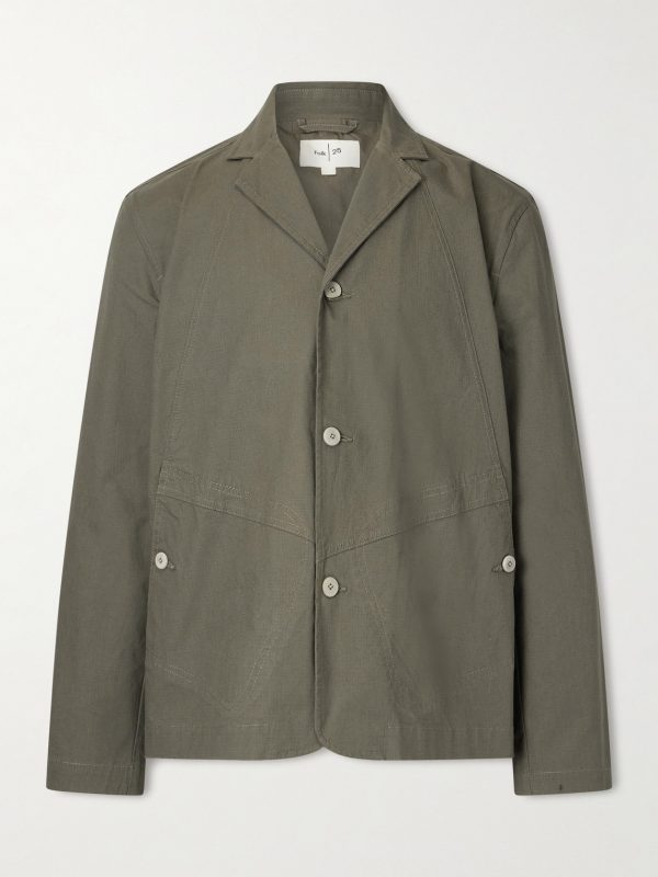Anniversary Cotton-Ripstop Blazer Anniversary Cotton-Ripstop Blazer