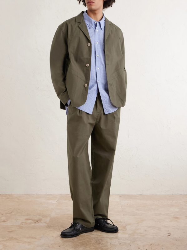 Anniversary Cotton-Ripstop Blazer - OU2 Anniversary Cotton-Ripstop Blazer - OU2