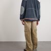 Curve Shell-Trimmed Fleece Jacket - BK