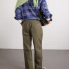 Straight-Leg Cotton-Blend Ripstop Trousers - BK