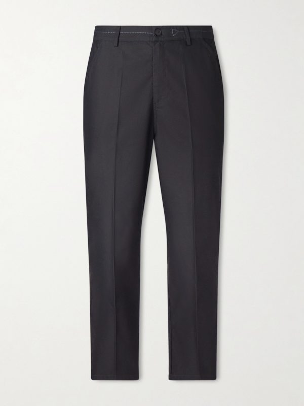 Slim-Fit Cotton-Blend Trousers Slim-Fit Cotton-Blend Trousers