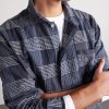 Patch Checked Cotton-Blend Shirt - CU