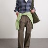 Patch Checked Cotton-Blend Shirt - OU