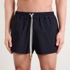 Straight-Leg Short-Length Swim Shorts - OU Straight-Leg Short-Length Swim Shorts - OU