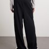 Tapered Boiled-Cashmere Sweatpants - BK Tapered Boiled-Cashmere Sweatpants - BK
